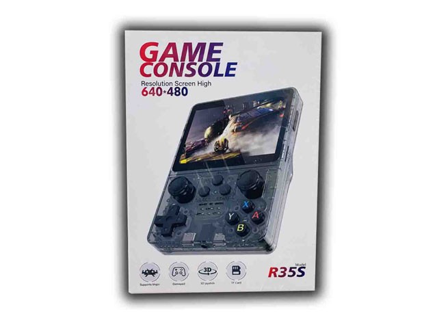 &u+ MINI CONSOLA ARCADE R35S 18.000 JUEGOS